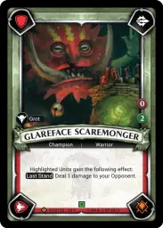 Glareface Scaremonger - Foil
